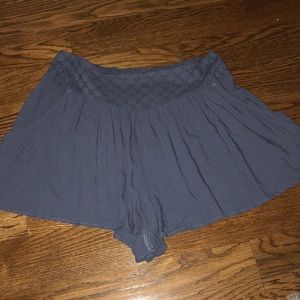 Navy short with elastic band